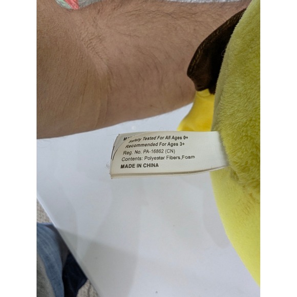 Pokemon Pikachu Plush Stuffed Animal 18 Inch Large Yellow Soft Toy 2022 Nintendo - Picture 9 of 10